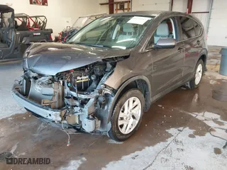 2015 Honda CR-V EX with VIN 3CZRM3H57FG706605, listed as a IAAI auction lot 41233942 with 112,842 mi miles. Bid and sale history available at carsss.com. Image 18.