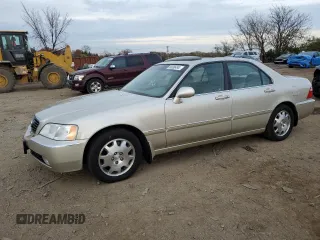 2004 Acura RL w/Navigation System with VIN JH4KA96624C006519, listed as a Copart auction lot 80386494 with 166,746 mi miles and Salvage Title. Bid and sale history available at carsss.com. Image 1.