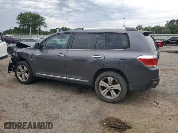 2012 Toyota Highlander Limited z VIN 5TDYK3EH4CS076738, wystawiony jako Copart lot #58552115 z przebiegiem 298 533 mil mil oraz Szkoda całkowita • Salvage title. Historia ofert i sprzedaży dostępna na DreamBid. Obrazek 2.