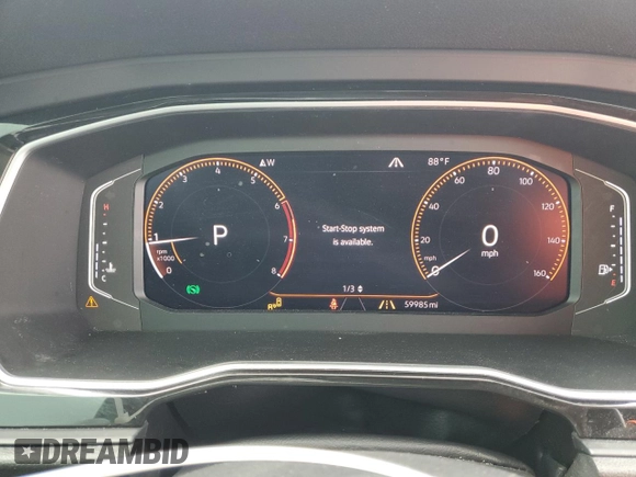 2019 Volkswagen Jetta SEL z VIN 3VWEB7BU8KM217902, wystawiony jako Copart lot #53138135 z przebiegiem 59 985 mil mil oraz Nie do naprawy • Non repairable. Historia ofert i sprzedaży dostępna na DreamBid. Obrazek 9.