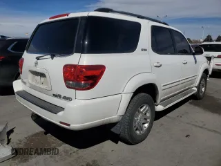 2006 Toyota Sequoia SR5 with VIN 5TDBT44A06S258325, listed as a Copart auction lot 49032035 with 339,323 mi miles and Salvage Title. Bid and sale history available at DreamBid. Image 3.