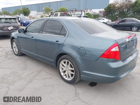 2012 Ford Fusion SEL with VIN 3FAHP0JG5CR409020, listed as a IAAI auction lot 42074553 with 90,962 mi miles. Bid and sale history available at carsss.com. Image 3.