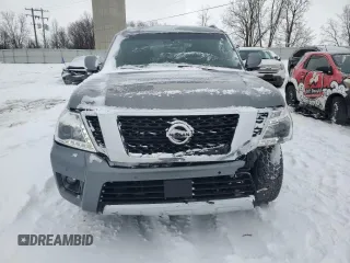 2017 Nissan Armada SV with VIN JN8AY2NC9H9505655, listed as a Copart auction lot 45628715 with 154,441 mi miles and Clean Title. Bid and sale history available at carsss.com. Image 5.