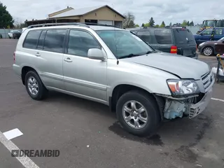 2004 Toyota Highlander z VIN JTEEP21A840037562, wystawiony jako IAAI lot #42010151 z przebiegiem 214 646 mil mil oraz . Historia ofert i sprzedaży dostępna na DreamBid. Obrazek 1.