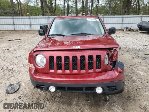 2017 Jeep Patriot Sport with VIN 1C4NJPBA9HD162084, listed as a Copart auction lot 51861695 with 43,228 mi miles and Salvage Title. Bid and sale history available at carsss.com. Image 5.