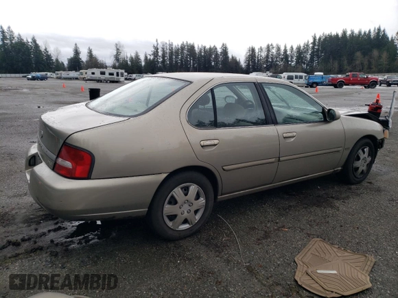 2001 Nissan Altima GXE with VIN 1N4DL01DX1C222920, listed as a Copart auction lot 86391504 with 0 mi miles and Salvage Title. Bid and sale history available at carsss.com. Image 3.