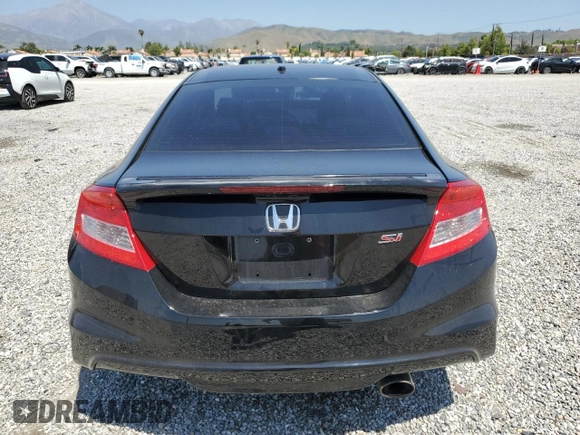 2012 Honda Civic Si with VIN 2HGFG4A58CH702723, listed as a Copart auction lot 57642215 with 99,385 mi miles and Salvage title. Bid and sale history available at DreamBid. Image 6.