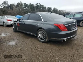 2019 Genesis G90 z VIN KMTF54JHXKU054443, wystawiony jako Copart lot #45126905 z przebiegiem 40 172 mil mil oraz Szkoda całkowita • Salvage title. Historia ofert i sprzedaży dostępna na DreamBid. Obrazek 2.