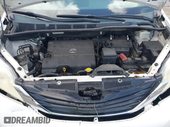 2012 Toyota Sienna LE AAS with VIN 5TDKK3DC6CS246447, listed as a IAAI auction lot 41949894 with 184,656 mi miles and . Bid and sale history available at DreamBid. Image 10.