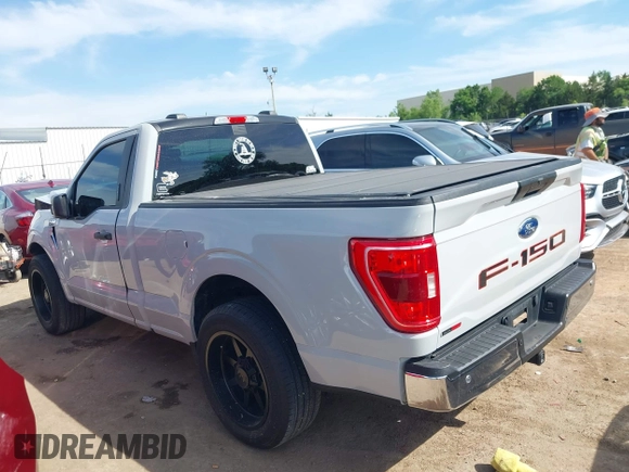 2023 Ford F-150 XL with VIN 1FTMF1C53PKF34184, listed as a IAAI auction lot 42242703 with 27,312 mi miles and . Bid and sale history available at DreamBid. Image 15.