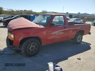 1993 Dodge Dakota "S" with VIN 1B7FL26X2PS175592, listed as a Copart auction lot 76744054 with 94,863 mi miles and Salvage Title. Bid and sale history available at carsss.com. Image 1.