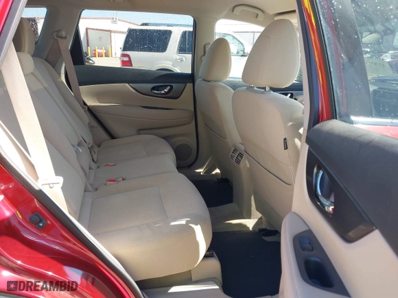 2015 Nissan Rogue S with VIN KNMAT2MT3FP515442, listed as a IAAI auction lot 41856422 with 105,939 mi miles. Bid and sale history available at carsss.com. Image 8.