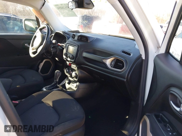 2015 Jeep Renegade Latitude with VIN ZACCJBBT3FPB39944, listed as a IAAI auction lot 41626054 with 115,802 mi miles and . Bid and sale history available at DreamBid. Image 5.