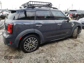 2019 MINI Countryman Cooper S E with VIN WMZYU7C53K3F93901, listed as a Copart auction lot 69345474 with 72,425 mi miles and Salvage Title. Bid and sale history available at carsss.com. Image 3.