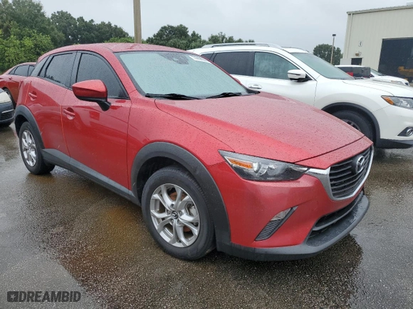 2018 Mazda CX-3 Sport with VIN JM1DKDB77J0315375, listed as a Copart auction lot 74456944 with 0 mi miles and Non Repairable. Bid and sale history available at carsss.com. Image 4.