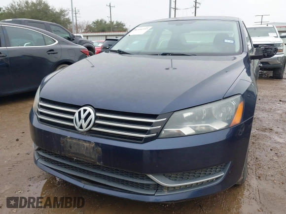 2012 Volkswagen Passat S w/Appearance with VIN 1VWAP7A31CC043277, listed as a IAAI auction lot 41456953 with 93,884 mi miles. Bid and sale history available at carsss.com. Image 6.