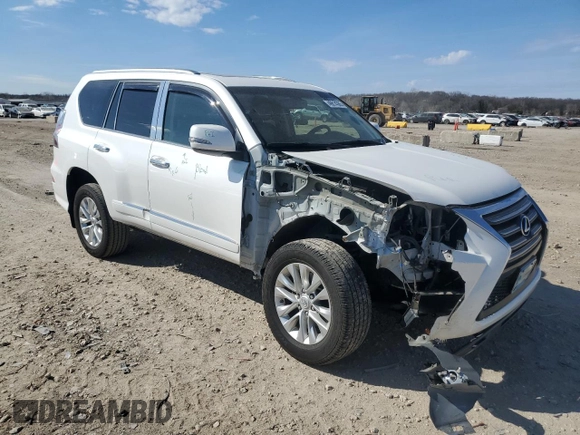 2017 Lexus GX with VIN JTJBM7FX6H5166965, listed as a Copart auction lot 49814385 with 78,739 mi miles and Salvage Title. Bid and sale history available at carsss.com. Image 4.