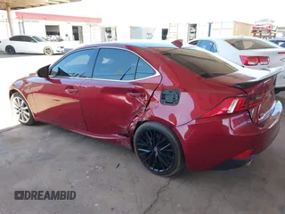 2015 Lexus IS 250 with VIN JTHBF1D2XF5044400, listed as a IAAI auction lot 42594810 with 103,068 mi miles and . Bid and sale history available at DreamBid. Image 6.