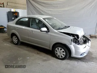 2011 Chevrolet Aveo 1LT with VIN KL1TD5DE2BB230142, listed as a Copart auction lot 57293695 with Not provided miles and Salvage title. Bid and sale history available at DreamBid. Image 4.