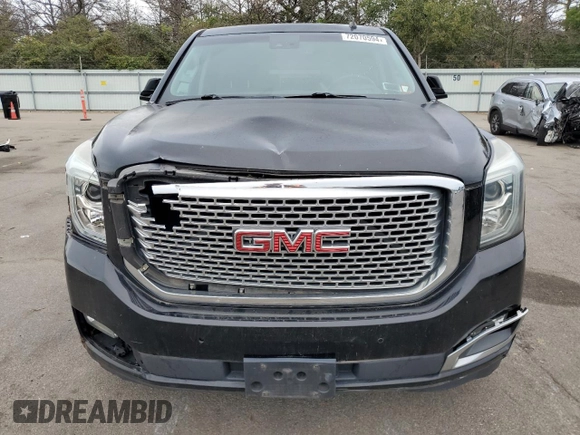 2015 GMC Yukon Denali with VIN 1GKS2CKJXFR277516, listed as a Copart auction lot 72070594 with 86,353 mi miles and Salvage Title. Bid and sale history available at carsss.com. Image 5.