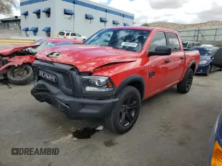 2024 Ram 1500 Warlock z VIN 1C6RR6LG7RS122887, wystawiony jako Copart lot #48895405 z przebiegiem Nie podano mil oraz Szkoda całkowita • Salvage title. Historia ofert i sprzedaży dostępna na DreamBid. Obrazek 1.