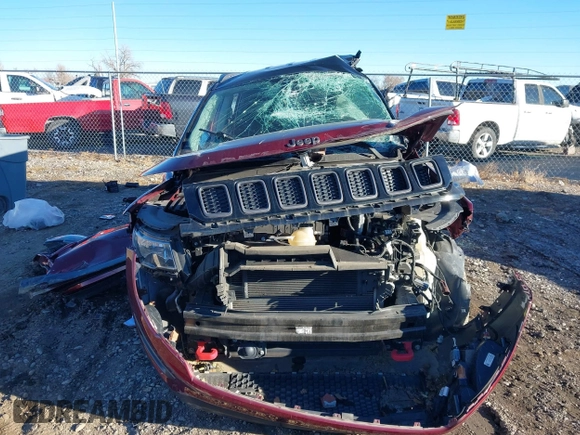 2021 Jeep Compass Trailhawk с VIN 3C4NJDDB0MT574712, выставлен на аукционе IAAI как лот 41142420 с пробегом Не указан миль и . История ставок и продаж доступна на DreamBid. Изображение 11.