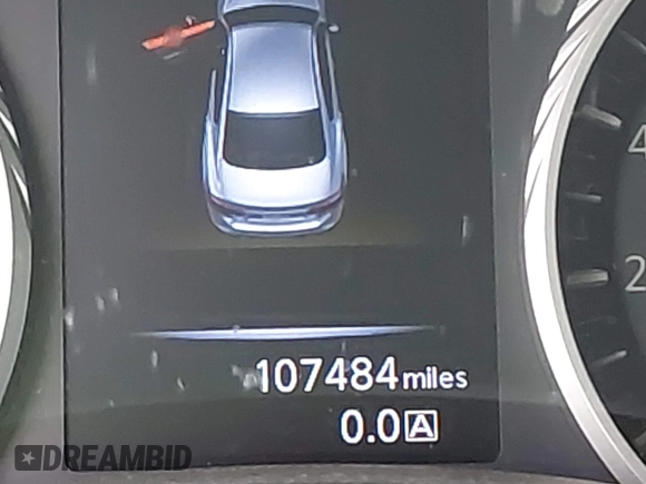 2018 Infiniti Q50 3.0t LUXE with VIN JN1EV7AR8JM442468, listed as a IAAI auction lot 42071717 with 107,484 mi miles. Bid and sale history available at carsss.com. Image 15.