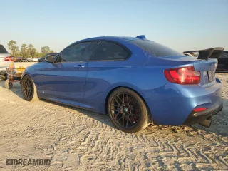 2017 BMW 2 Series M240i with VIN WBA2G1C34HV639283, listed as a Copart auction lot 75932744 with 43,470 mi miles and Salvage Title. Bid and sale history available at carsss.com. Image 2.
