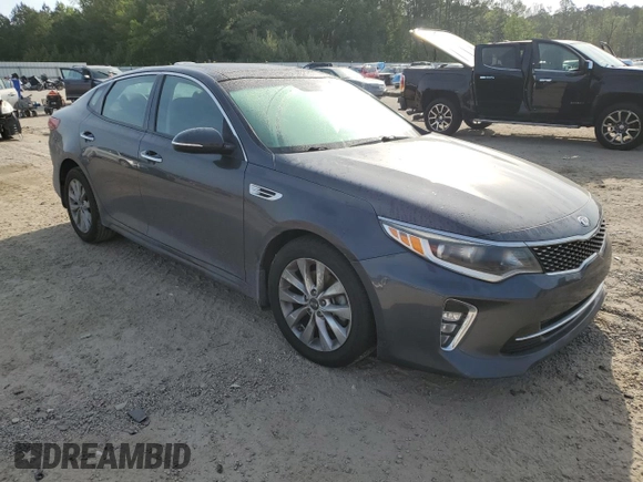 2018 Kia Optima S with VIN 5XXGT4L33JG245426, listed as a Copart auction lot 53993875 with 95,108 mi miles and Salvage title. Bid and sale history available at DreamBid. Image 4.