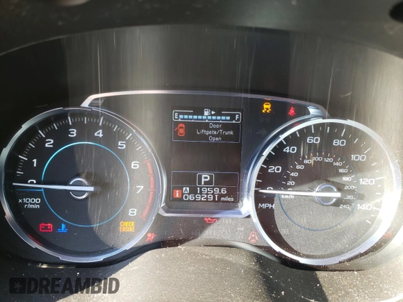 2018 Subaru Forester Limited with VIN JF2SJAJC1JH508597, listed as a Copart auction lot 72943982 with 69,291 mi miles. Bid and sale history available at carsss.com. Image 9.