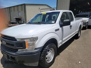 2018 Ford F-150 XL with VIN 1FTFX1E50JKF31298, listed as a IAAI auction lot 42777733 with 152,204 mi miles and . Bid and sale history available at DreamBid. Image 2.