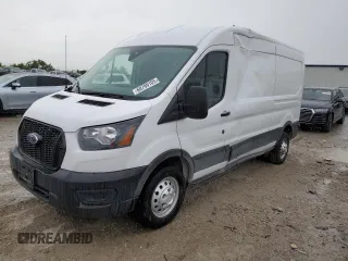 2024 Ford Transit with VIN 1FTBW2C88RKB57667, listed as a Copart auction lot 60799105 with 5,238 mi miles and Salvage title. Bid and sale history available at DreamBid. Image 1.