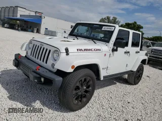 2016 Jeep Wrangler Unlimited Rubicon Hard Rock with VIN 1C4HJWFG3GL294803, listed as a Copart auction lot 45700565 with 35,034 mi miles and Salvage Title. Bid and sale history available at carsss.com. Image 1.