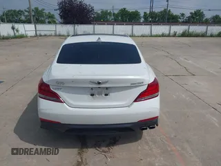 2020 Genesis G70 Sport with VIN KMTG24LA5LU057278, listed as a IAAI auction lot 42505352 with 103,347 mi miles and . Bid and sale history available at DreamBid. Image 16.