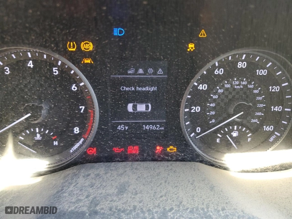 2020 Hyundai Elantra SE with VIN 5NPD74LF2LH597535, listed as a Copart auction lot 50311165 with 14,962 mi miles and Salvage Title. Bid and sale history available at carsss.com. Image 9.