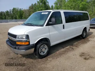 2011 Chevrolet Express Passenger 1LT with VIN 1GAZG1FG0B1123610, listed as a Copart auction lot 60080645 with 143,875 mi miles and Clean title. Bid and sale history available at DreamBid. Image 1.