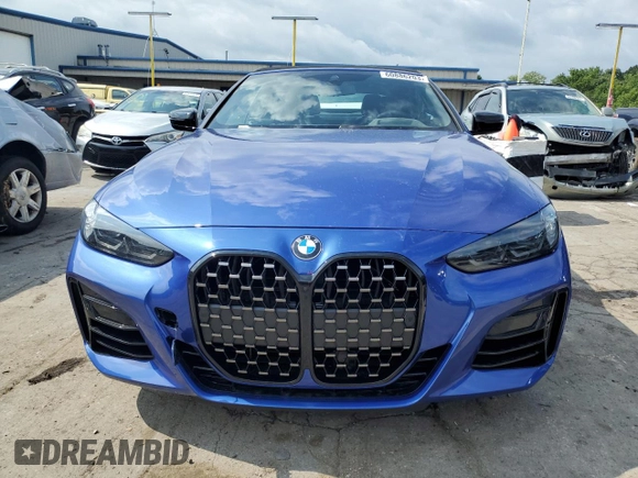 2023 BMW 4 Series M440i xDrive with VIN WBA63AT03PCM23132, listed as a Copart auction lot 60886203 with 1,340 mi miles. Bid and sale history available at carsss.com. Image 5.
