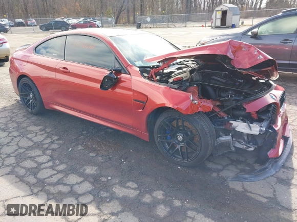 2015 BMW M4 with VIN WBS3R9C54FK329689, listed as a IAAI auction lot 41776061 with Not Provided miles. Bid and sale history available at carsss.com. Image 1.