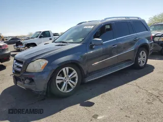 2011 Mercedes-Benz GL-Class GL 450 with VIN 4JGBF7BE3BA627146, listed as a Copart auction lot 52482745 with 309,711 mi miles and Salvage Title. Bid and sale history available at carsss.com. Image 1.