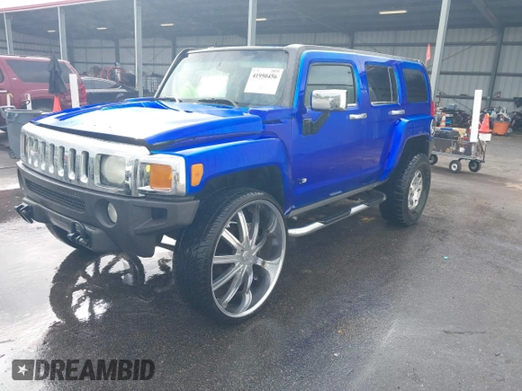 2006 Hummer H3 with VIN 5GTDN136568179177, listed as a IAAI auction lot 41950456 with 223,713 mi miles. Bid and sale history available at carsss.com. Image 2.