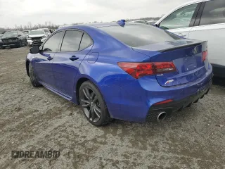 2018 Acura TLX w/A-SPEC Pkg with VIN 19UUB2F68JA002126, listed as a Copart auction lot 42824614 with 71,105 mi miles. Bid and sale history available at carsss.com. Image 2.