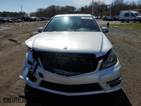 2014 Mercedes-Benz C 300 Sport with VIN WDDGF8AB8EA947600, listed as a Copart auction lot 51289455 with 137,181 mi miles and Salvage Title. Bid and sale history available at DreamBid. Image 5.