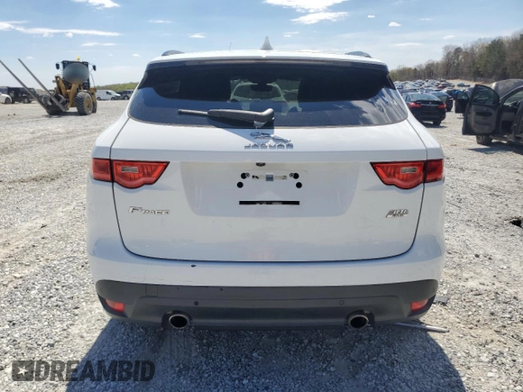 2019 Jaguar F-Pace 30t R-Sport with VIN SADCL2GX6KA396147, listed as a Copart auction lot 50324265 with 125,626 mi miles and Clean title. Bid and sale history available at DreamBid. Image 6.