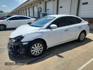 2017 Nissan Sentra S with VIN 3N1AB7APXHY335497, listed as a Copart auction lot 61845695 with 146,637 mi miles and Salvage title. Bid and sale history available at DreamBid. Image 1.