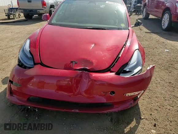 2023 Tesla Model 3 с VIN 5YJ3E1EA9PF447461, выставлен на аукционе Copart как лот 52589635 с пробегом 36 478 миль миль и Списание • Salvage title. История ставок и продаж доступна на DreamBid. Изображение 11.