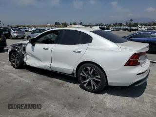 2024 Volvo S60 Core Dark Theme with VIN 7JRL12FK1RG310274, listed as a Copart auction lot 55483375 with 32,539 mi miles and Salvage title. Bid and sale history available at DreamBid. Image 2.