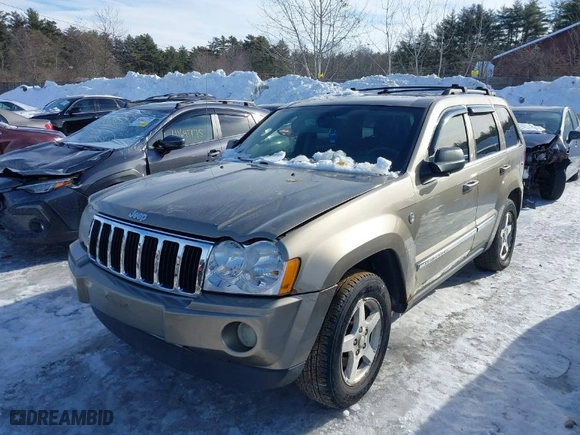 2006 Jeep Grand Cherokee Limited with VIN 1J4HR58266C115456, listed as a IAAI auction lot 41635183 with NaN miles. Bid and sale history available at carsss.com. Image 2.