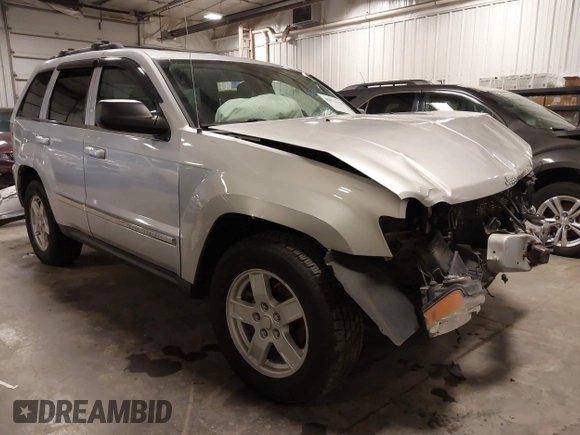 2007 Jeep Grand Cherokee Limited with VIN 1J8HR58P07C574882, listed as a IAAI auction lot 41871194 with 160,055 mi miles and . Bid and sale history available at DreamBid. Image 1.