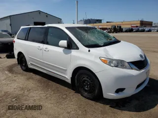 2014 Toyota Sienna LE AAS with VIN 5TDKK3DC3ES478801, listed as a Copart auction lot 56035165 with 163,271 mi miles and Non repairable. Bid and sale history available at DreamBid. Image 4.