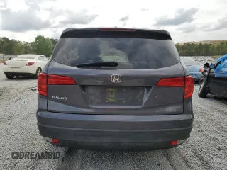 2016 Honda Pilot EX-L with VIN 5FNYF5H76GB035329, listed as a Copart auction lot 51865625 with 126,750 mi miles and Salvage Title. Bid and sale history available at DreamBid. Image 6.